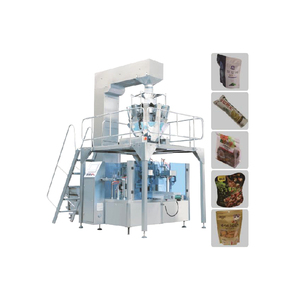 Máquina Empacadora Automática de Bolsas Preformadas HL8DK 250-3000g, para Bolsas de Forma Irregular, Multi-Línea, para Película/Aluminio de Alimentos - Product Image 1