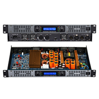 Amplificateur de puissance numérique 2 canaux ML-1000 1U pour montage en rack, 2x1000W, haute efficacité, pour performances DJ en direct