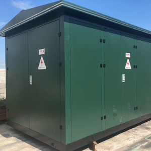 Armoire de distribution préfabriquée en métal pour transformateur de sous-station 10 kV IP65 Haute Tension Intégrée - Product Image 5