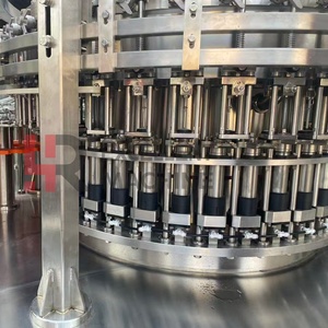 <span class=keywords><strong>Machine</strong></span> de remplissage de boissons gazeuses à haute vitesse à 24 têtes, remplisseuse de bouteilles PET - Product Image 3