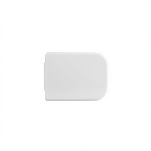 Asiento de Inodoro Blanco 49.4 cm de Largo, 40.5 cm de Ancho, 6.9 cm de Alto - Product Image 3