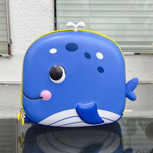 Wholesale Kids Hard Shell <b>Backpack</b> Mochila De Bebe Cute 3d Dolphin Cartoon School Bags for <b>Children</b> - Product Image 5