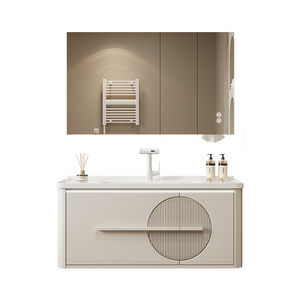 New bathroom cabinet combination ceramic integrated washbasin washstand bathroom washbasin - Product Image 3
