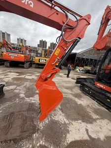 Mini-excavatrice KUBOTA KX185 à faible nombre d'heures de fonctionnement, châssis renforcé, fonctionnement stable, idéale pour les projets de démolition lourde. - Product Image 3