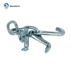 Conjunto de Ganchos RTJ G70 Forjados por Caída, de Acero Superaleado con Recubrimiento Electrogalvanizado, para Logística de Transporte Pesado y Camiones de Plataforma - Product Image 3