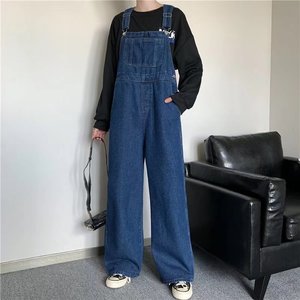 Hiromi กางเกงยีนส์ขาสั้นสไตล์ฮ่องกงสำหรับผู้หญิง, กางเกงยีนส์ขากว้างสไตล์เกาหลีสำหรับฤดูใบไม้ผลิและใบไม้ร่วง - Product Image 6