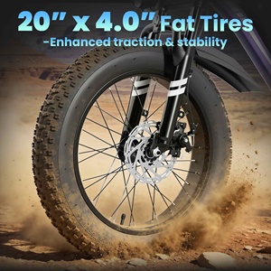 Nueva <span class=keywords><strong>Bicicleta</strong></span> Eléctrica K10 en Stock en EE. UU., Similar a una <span class=keywords><strong>Bicicleta</strong></span> <span class=keywords><strong>Trek</strong></span> de 20 Pulgadas con Asistencia al Pedaleo Electrónico de 1000w, Importada de China - Product Image 4
