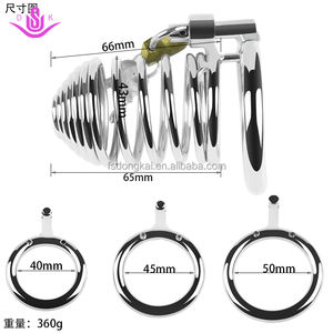 Dk Best Selling Semi-Gesloten Kuiskooi 3 Maten Stijlen Ring Kuisheid Apparaat Bdsm Games Seksspeeltjes Volwassen Seks Voor Mannen Sm Vrijen - Product Image 5