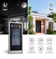 Système de sécurité domestique, système d'interphone vidéo 1080p 7" IP, sonnette vidéo intelligente résistante à l'eau, application Tuya pour villas/appartements