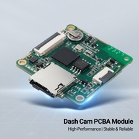 Carte PCBA de caméra embarquée pour voiture, personnalisation PCBA, carte mère DVR avec emplacement pour carte SD pour enregistreur vidéo de véhicule