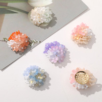 En gros, Clips de chaussures à fleurs perlées faits main, Breloques pour sabots, Grappes de fleurs, Matériel DIY pour coiffes, accessoires capillaires et boucles d'oreilles