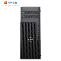 Bel presisi T7875 7875 menara Case Komputer Workstation PC Desktops dengan AMD PRO 7995WX 8G RAM 512G SSD grafis terintegrasi