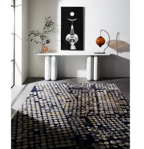 Premium Hand-Tufted 100% New Zealand Wool Carpet Custom Luxury Designer Handmade <b>Rug</b> with Fire-Resistant Durable Finish - Product Image 1