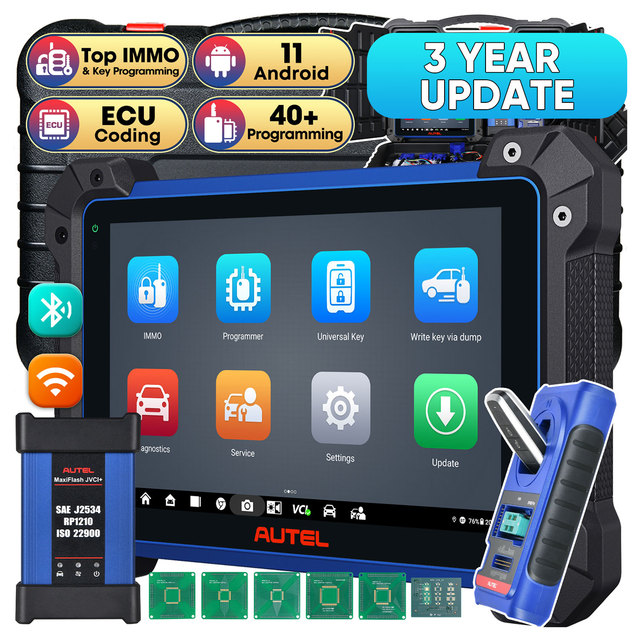 [3 Year Update] MaxiIM IM608S II Car Key Machine Altar IM608 Ikey OBD2 Vehicle Tools