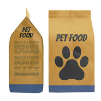 Sachet Doypack Personnalisé Imprimé en Héliogravure pour Aliments pour Chiens, Refermable avec Fermeture Éclair, en Mylar de Qualité Alimentaire Recyclable, pour Croquettes et Friandises Sèches pour Chiens
