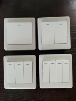 Uk Wenzhou saklar dinding listrik dan pabrik soket termurah grosir 250V 10A 16A PC saklar lampu dinding harga rendah