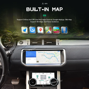 Pour Land Rover Range Rover Evoque LRX L538 2012-2019 autoradio magnétophone panneau ca GPS Navigation Carplay lecteur multimédia - Product Image 4