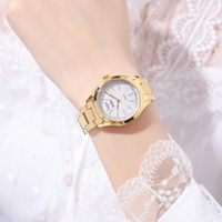 VVS Cadran Nacre Or Montre Femme Luxe 1964 Marque Votre LOGO Quartz OEM ODM Faible MOQ