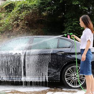 Pistolet à mousse pour tuyau d'arrosage, lavage de voiture, 8 modes de pulvérisation réglables - Product Image 3