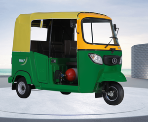 ATUL AUTO RIK + Rickshaw automobile populaire en Inde, transport pour les vendeurs ambulants, rickshaw à 3 roues durable avec un cadre métallique robuste - Product Image 6