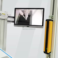 Robot de soudage automatique 5 axes de bureau pour la découpe de fil de soudure et la soudure de PCB/lampes LED, avec couvercle de sécurité et rideau de protection