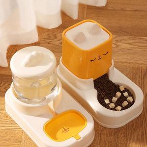 Tempat Makan Hewan Peliharaan Manual Plastik Tahan Lama Kapasitas Besar Portabel Grosir untuk Anjing dan Kucing - Product Image 4