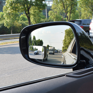 Chất lượng cao 360 độ có thể điều chỉnh hình chữ nhật nhỏ bên ngoài xem phía sau xe bên gương mù tại chỗ gương xe nội thất gương kính - Product Image 2