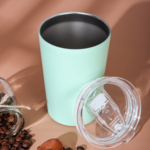 Stainless Steel Tumbler Straight Cup 16 Oz Travel Insulated Drinkware For Home Office Vehicle Use - Product Image 4