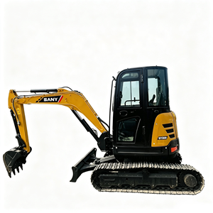 Mini-excavatrice sur chenilles SANY SY35U 3,5T de haute qualité, marque chinoise, moteur Yanmar, idéale pour les espaces restreints - Product Image 1