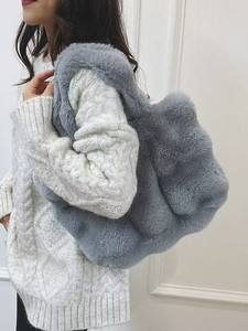 Bolso de Mano Casual para Mujer, de Felpa, para Otoño e Invierno, con Cierre Magnético, Venta al Por Mayor en Línea - Product Image 6