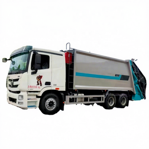 Foton Heavy 6X4 <span class=keywords><strong>Camion</strong></span> compacteur à ordures 16 tonnes 18 tonnes <span class=keywords><strong>Camion</strong></span> de collecte des ordures pour la compression des ordures - Product Image 1