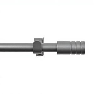 Tringle à Rideaux Métallique Extensible avec Embouts et Supports Ajustables pour Salon - Product Image 5