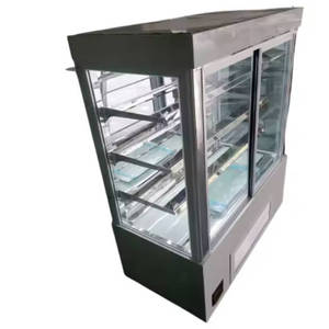 Caja refrigerada para puerta de cristal para el hogar, equipo de cocina para sushi y repostería, <span class=keywords><strong>vitrina</strong></span> <span class=keywords><strong>vertical</strong></span> para pasteles - Product Image 2