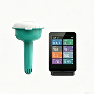 <span class=keywords><strong>Testeur</strong></span> de qualité de l'eau de piscine avec contrôle WiFi pour TDS, EC, <span class=keywords><strong>PH</strong></span>, ORP, chlore et salinité - Product Image 1