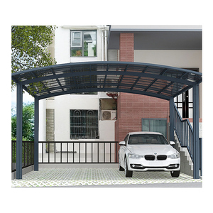 Venta caliente al aire libre de aluminio Carport a prueba de viento e impermeable pérgola Gazebo y pabellón de la fabricación <span class=keywords><strong>para</strong></span> el coche <span class=keywords><strong>para</strong></span> el espacio al aire libre - Product Image 3
