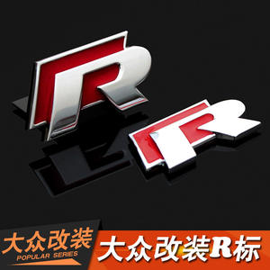 Adecuado para <span class=keywords><strong>Volkswagen</strong></span> China <span class=keywords><strong>Net</strong></span> R estándar Rline Touan L Lingdu Maiteng Suiteng CC <span class=keywords><strong>Golf</strong></span> 7 Jia Travel, adhesivo para coche, modificación - Product Image 2