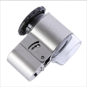 50x high-magnification <b>microscope</b> with LED, used for banknote verification, antique, diamond, and jewelry authentication, - Product Image 2