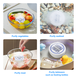Purificateur d'eau hydroxylée pour fruits et légumes, <span class=keywords><strong>charge</strong></span> magnétique sans fil, fonctionnement rapide en 8 minutes, matériau de qualité alimentaire, nettoyeur alimentaire - Product Image 5