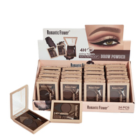 Nouvelle conception, 3 teintes, maquillage pour sourcils, imperméable, 24h, poudre à sourcils naturelle, en stock