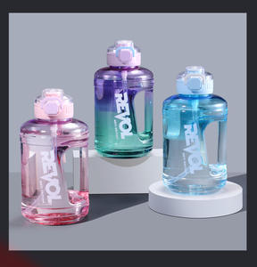 Botella de gran capacidad de 1,6 L para gimnasio, correr al aire libre, logotipo personalizado, botella de agua deportiva de plástico - Product Image 6