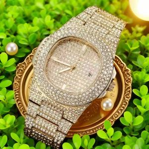 Groothandel Fabriek Luxe Diamant De Hoge Kwaliteit Vvs Moissanite Automatische Volledig Iced Out Super Mechanisch Horloge Voor Mannen - Product Image 5