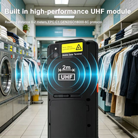 Lecteur portable RFID UHF Android 10 étanche avec batterie 4800 mAh pour la gestion des stocks en blanchisserie et en commerce de détail