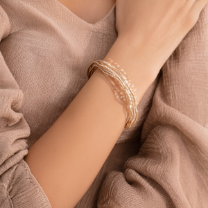BBBA-0106 กำไลข้อมือแฟชั่น อุปกรณ์เสริมที่หรูหราและมีสไตล์สำหรับผู้หญิง - Product Image 3