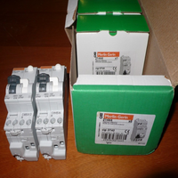 Nouveau disjoncteur différentiel électrique MERLIN GERIN 16A DT40 16A 30mA pour contrôleur PLC
