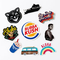 Autocollants en vinyle imperméables personnalisés, impression personnalisée, découpe sur mesure, autocollants avec logo, autocollants en PVC autocollants personnalisés