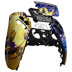 เคสสำหรับคอนโทรลเลอร์ PS5 - แผ่นปิดหน้าแบบพิมพ์ลายธีมต่อสู้ EXtremeRate Splattering, ฝาครอบเกมแบบไดนามิก - Product Image 1