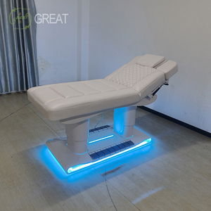 Cama de <span class=keywords><strong>Masaje</strong></span> Eléctrica Moderna con Altura Ajustable, Calefacción <span class=keywords><strong>y</strong></span> Luz LED para <span class=keywords><strong>Spa</strong></span> <span class=keywords><strong>y</strong></span> Salón de Belleza - Product Image 6