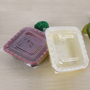 Factory Direct Sales Disposable Plastic Food Takeaway Lunch Boxes Microwave Food Bento Storage Container