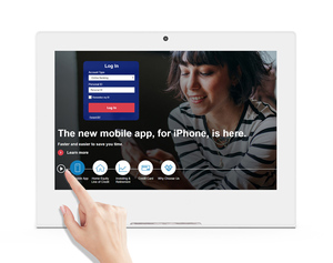 L Shape Desktop Customer Feedback Kiosk RK3288 Quad Core <b>Android</b> POE <b>Tablet</b> <b>Android</b> Kiosk <b>Tablet</b> <b>Android</b> - Product Image 3