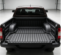 Karpet Bagasi Belakang TPE Premium Mewah Tanpa Bau, Fleksibel, Tahan Aus, Anti-Selip, untuk Mitsubishi Triton L200 LC2T Double